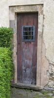 The old wooden door photo