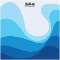 ABSTRACT WAVE BACKGROUND DESIGN WITH BLUE COMBINATION VECTOR