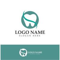 plantilla de vector de diseño de logotipo dental. logotipo de dentista creativo. logotipo vectorial de la clínica dental.