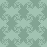 Wave groovy seamless pattern in seventies style. Trippy flat print for T-shirt, textile and fabric. vector