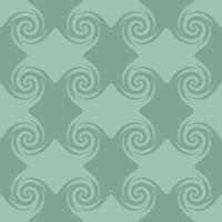 Wave groovy seamless pattern in seventies style. Trippy flat print for T-shirt, textile and fabric. vector