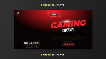 Gaming  Channel Art Template