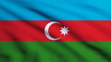 Azerbaijan National Flag Wallpaper Background photo
