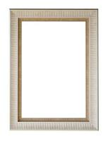 Picture frame isolated on white background photo