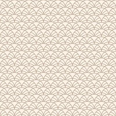 Vintage Art Deco Seamless Pattern. Geometric decorative texture, vector illustration