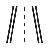 Highway Line Icon vector