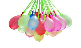 colorful water balloons photo