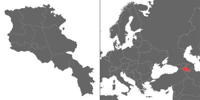 mapa con ubicación vector