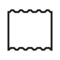 Metal Sheet Line Icon vector