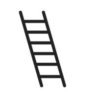 Ladder Line Icon vector