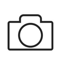 Camera Line Icon vector