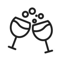 Drinks Line Icon vector