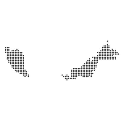 Dotted Asia Map Vector Art, Icons, and Graphics for Free Download