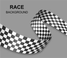 Checkered flag background . Vector illustration