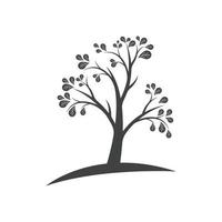 árbol ecología logo vector