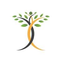 Tree ecology logo vector