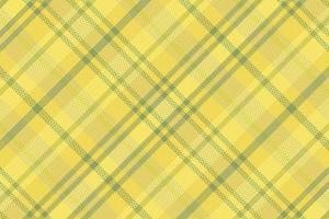 Tartan plaid pattern with texture and summer color. vector