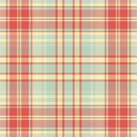 Tartan plaid pattern with texture and summer color. vector