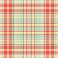 Tartan plaid pattern with texture and summer color. vector