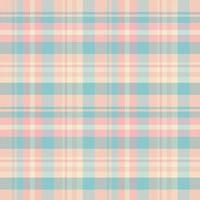 Tartan plaid pattern with texture and summer color. vector