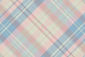 Tartan plaid pattern with texture and summer color. vector