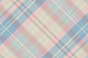 Tartan plaid pattern with texture and summer color. vector