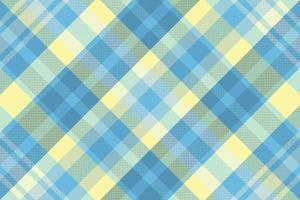 Tartan plaid pattern with texture and summer color. vector