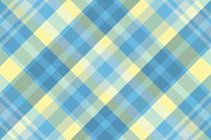 Tartan plaid pattern with texture and summer color. vector