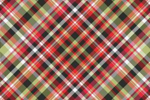 Tartan plaid pattern with texture. vector