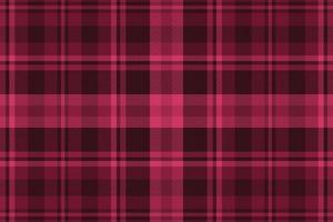 Tartan plaid pattern with texture and warm color. vector