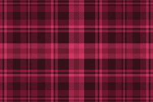 Tartan plaid pattern with texture and warm color. vector