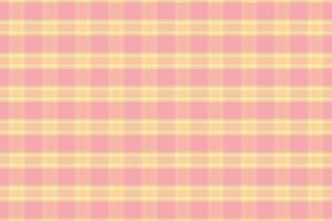 Tartan plaid pattern with texture and summer color. vector