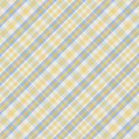 Tartan plaid pattern with texture and summer color. vector