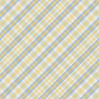 Tartan plaid pattern with texture and summer color. vector