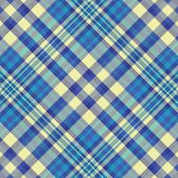 Tartan plaid pattern with texture and summer color. vector