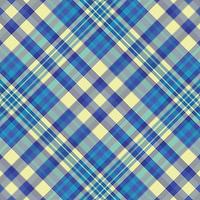 Tartan plaid pattern with texture and summer color. vector