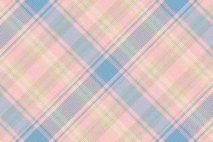 Tartan plaid pattern with texture and summer color. vector