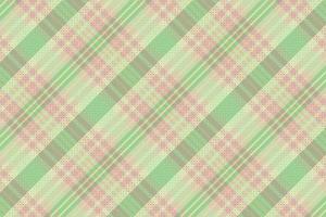 Tartan plaid pattern with texture and summer color. vector