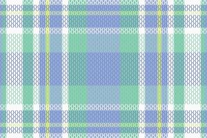 Tartan plaid pattern with texture and summer color. vector