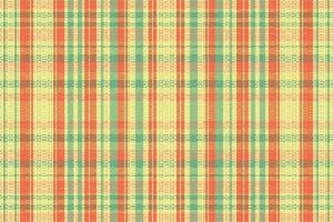 Tartan plaid pattern with texture and summer color. vector