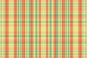 Tartan plaid pattern with texture and summer color. vector