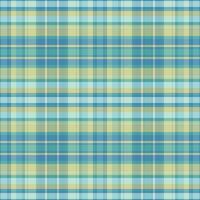 Tartan plaid pattern with texture and summer color. vector