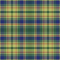 Tartan plaid pattern with texture. vector