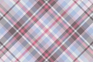 Seamless tartan plaid pattern background with valentine s color. vector