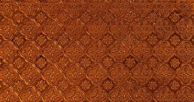 The orange colorful glass pattern texture background. photo