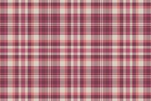 Tartan plaid pattern with texture and warm color. vector