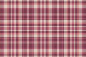 Tartan plaid pattern with texture and warm color. vector