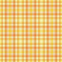 Tartan plaid pattern with texture and warm color. vector