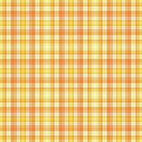 Tartan plaid pattern with texture and warm color. vector