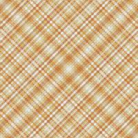 Tartan plaid pattern with texture and warm color. vector